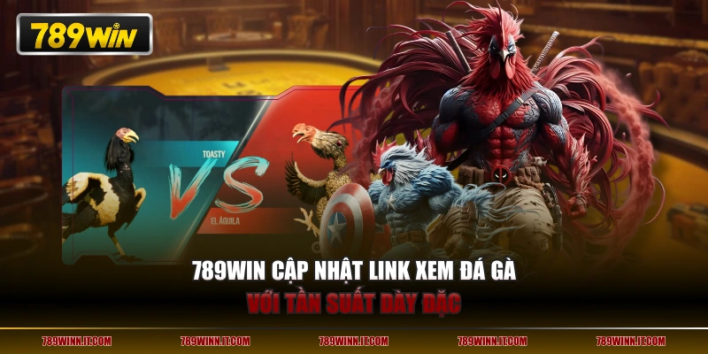 789WIN cập nhật link xem đá gà với tần suất dày đặc